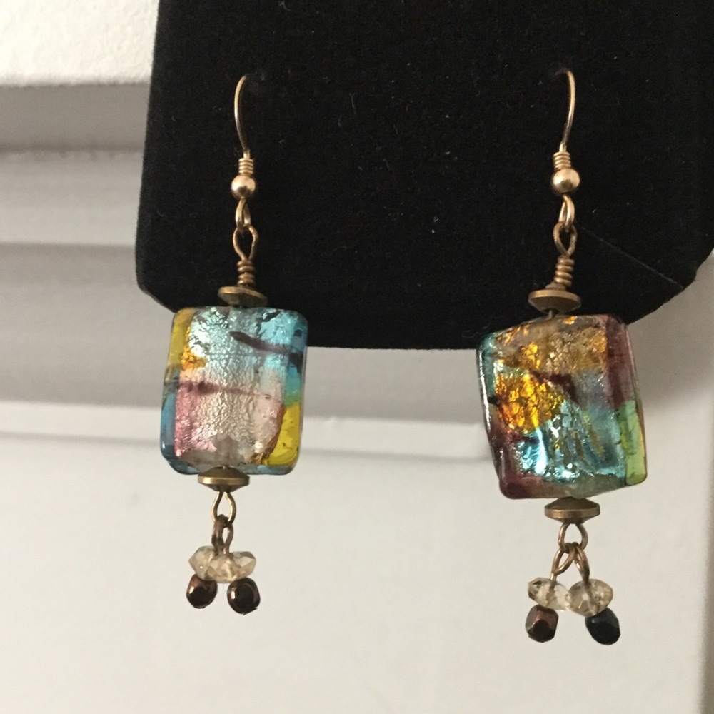 Costume jewelry earrings
